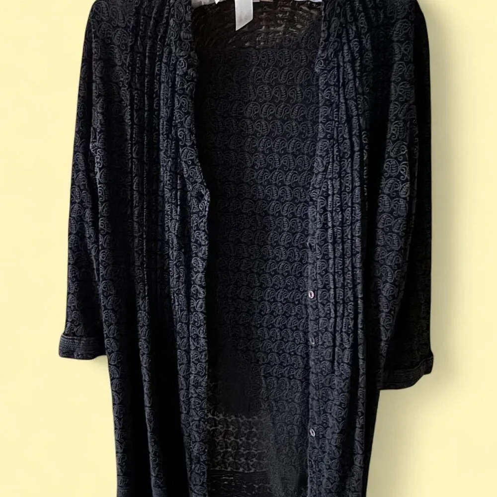 American-vintage Women's Black Cardigan